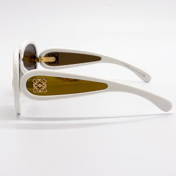 NEW LOEWE SUNGLASSES LW40132I 25G WHITE UNISEX EYEWEAR LOEWE main image 4